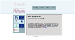 Desktop Screenshot of parsquantum.com